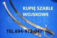 KUPIĘ SZABLE,BAGNETY,KORDZIKI,NOŻE STARE WOJSKOWE KONTAKT 694972047