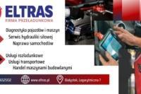 PRZEGLĄDY DIAGNOSTYCZNE NAPRAWA SERWIS HYDRAULIKI SIŁOWEJ ELTRAS BIAŁYSTOK