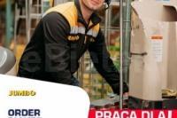 Order picker w magazynie sieci supermarketów JUMBO  NL