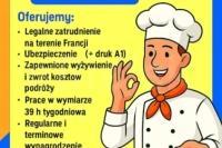 Kucharz praca we Francji