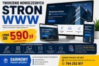Strona WWW od 590 zł + projekt wstępny GRATIS/ NAWET W 24 H/ WYSTAWIAMY FAKTURY