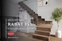 Schody z rabatem 15%