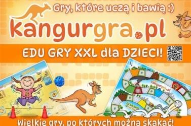 MEGA GRY XXL dla DZIECI do skakania wielki format - KangurGra.pl do nauki i zaba
