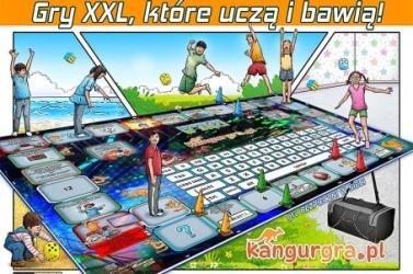 gra DZIECI BEZPIECZNE W SIECI gra XXL do skakania, nauki i zabawy