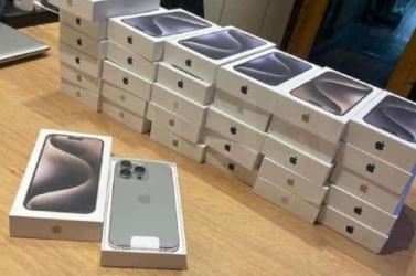 Apple iPhone 15 Pro 128GB = 700 EUR , iPhone 15 Pro Max 256GB = 800 EUR, iPhone 