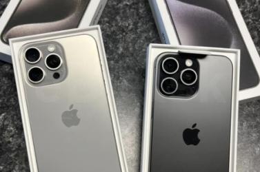 Apple iPhone 15 Pro 128GB = 550 EUR, iPhone 15 Pro Max 256GB = 600 EUR, iPhone 1