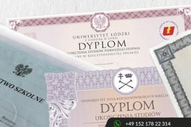 Kup dyplom inżyniera Kup dyplom magistra, kup mature z wpisem