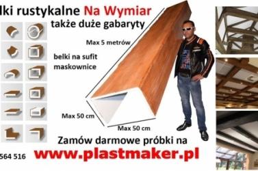 Imitacja belek rustykalnych na wymiar, deski dekoracyjne