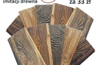 Maskownica drewnopodobna Na Wymiar, wierna imitacja drewna, elastyczne panele el
