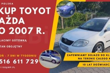 Skup Toyot - Każdy Stan do 2007 r