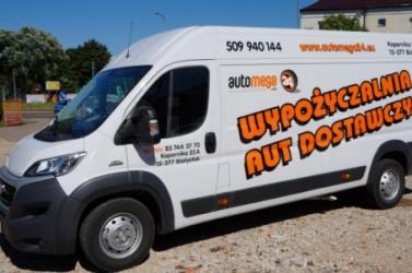 WYPOŻYCZALNIA AUT DOSTAWCZYCH BIAŁYSTOK Kopernika 25 A ( obok aresztu ) 509-94