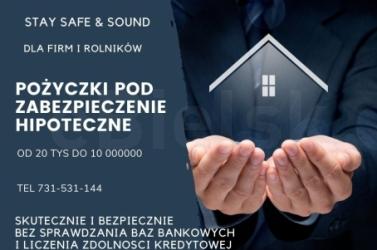 SZYBKIE PRYWATNE POZYCZKI POD ZASTAW NIERUCHOMOSCI BEZ BIK