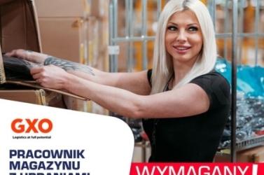 Holandia. Praca w magazynie GXO z asortymentem odzieżowym 