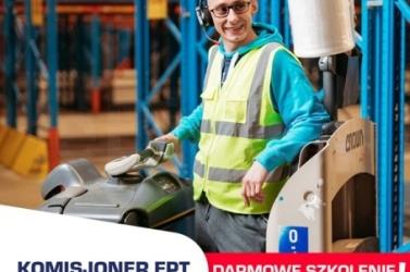 Komisjoner. 13,50Euro/h-Szkolenie na wózki + PREMIA 850Euro!(Niemcy)!