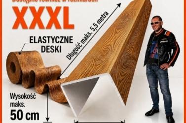 Belki drewnopodobne Plastmaker - dekoracja z charakterem