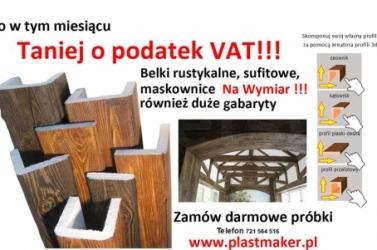 Promocja IMITACJA DREWNA - Taniej o podatek VAT tylko teraz
