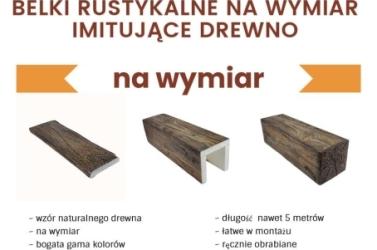 Belki rustykalne na wymiar