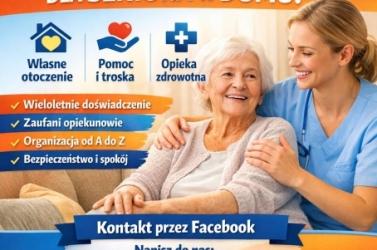 Oferujemy całodobową opiekę domową nad seniorami