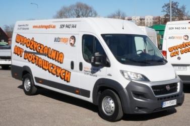 Tania wypożyczalnia samochodów - automega24 auta dostawcze Średnie, Maxi, Kon