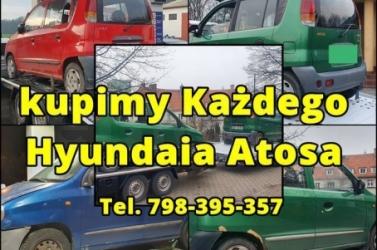 Kupię każdego Hyundaia Atosa w każdym stanie, cała Polska