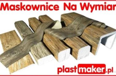 Superlekkie Lamele Drewnopodobne Sufitowe, belki i maskownice styropianowe na Wy