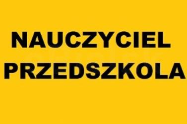 Nauczyciel Przedszkola