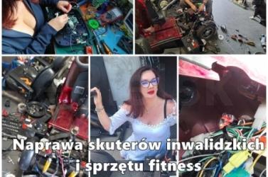 Mobilny serwis skuterów inwalidzkich i sprzętu rehabilitacyjnego