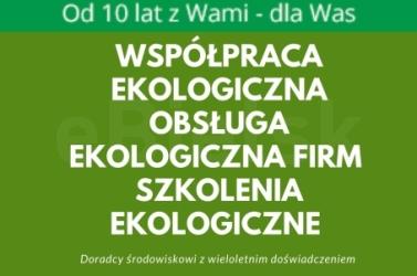 KOMPLEKSOWE USŁUGI EKOLOGICZNE DORADZTWO ZARZĄDZANIE AUDYT EKOEXPERT