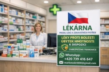 Sprzedajemy wszelkiego rodzaju leki przeciwbólowe, przeciwdepresyjne, przeciwno