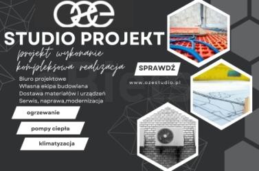 INSTALACJE SANITARNE GRZEWCZE KLIMATYZACJA PROJEKT WYKONANIE STUDIO PROJEKT