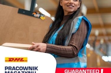 Pracownik/czka magazynu DHL- guaranteed hours!.