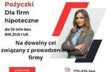 Pożyczka pod zabezpieczenie hipoteka na nieruchomosci nawet na 100 msc