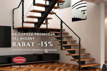 Kwietniowa promocja na schody na wymiar: -15% na Twój nowy projekt!