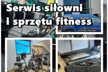 Serwis sprzętu fitness na siłowni/ Serwis sprzętu sportowego