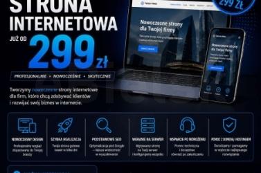 Strona WWW za 299 PLN | Wystawiamy faktury