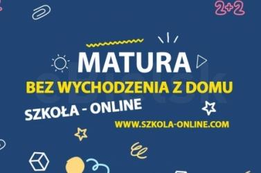 Średnie wykształcenie w rok - bez wychodzenia z domu.