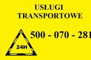 usługi transportowe