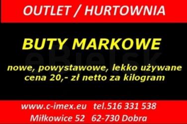 Buty markowe na sklepy, butiki, stragany
