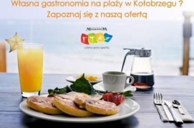 WŁASNA DZIAŁALNOŚĆ GASTRONOMICZNA NA PLAŻY W KOŁOBRZEGU