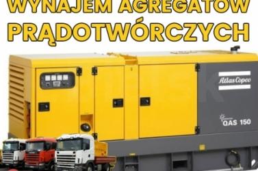 Wynajem agregatów prądotwórczych ,Cała Polska
