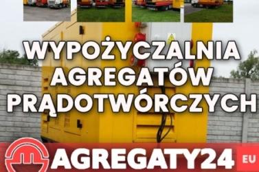 Wynajem, wypożyczalnia agregatów prądotwórczych (również usługi agregatam