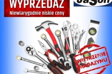 Wyprzedaż - nowe narzędzia w przebojowo niskich cenach