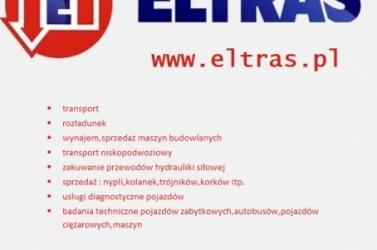 STACJA KONTROLI POJAZDÓW SERWIS PRZEWODÓW HYDRAULIKI SIŁOWEJ ELTRAS