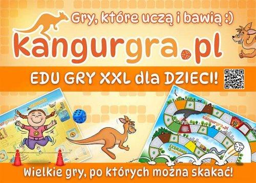 MEGA GRY XXL dla DZIECI do skakania wielki format - KangurGra.pl do nauki i zabawy