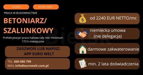 Betoniarzy i Brygadzistów/AACHEN (Niemcy)