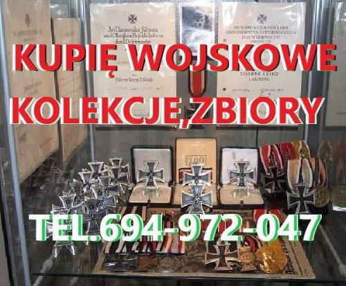 KUPIĘ WOJSKOWE KOLEKCJE,ZBIORY,MILITARIA KONTAKT 694972047