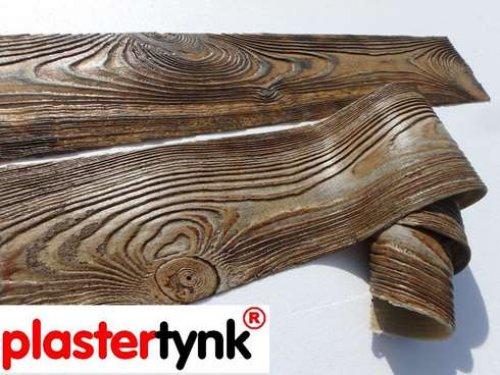 Dekor lux deko styl Retro wood deska elewacyjna elastyczna imitacja drewna