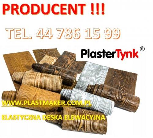 Promocja - 10 % , Imitacja drewna - elastyczna deska dekoracyjna ,PlasterTynk