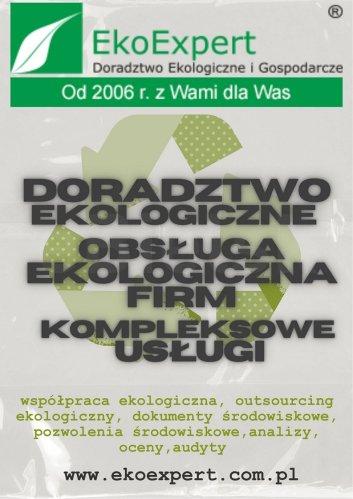 DORADZTWO USŁUGI EKOLOGICZNE OBSŁUGA EKOLOGICZNA FIRM EKOEXPERT BIAŁYSTOK