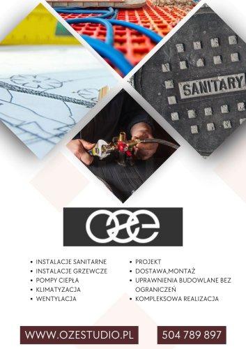INSTALACJE C.O. SANITARNE WYKONANIE OZE STUDIO PROJEKT BIAŁYSTOK